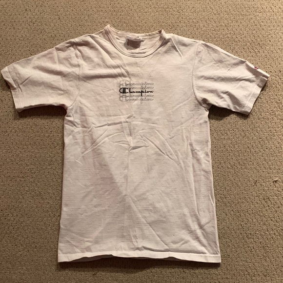Size: small, white champion t-shirt - Picture 1 of 1